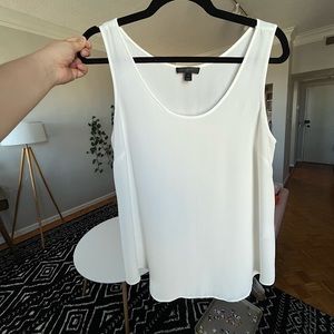 J. Crew size 6 white tank